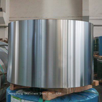 AISI304 Half Hard Stainless Steel Coil En1.4301 2B, 2BA, BA Surface