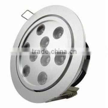 High Power 9w down light with CE,RoHS for housing