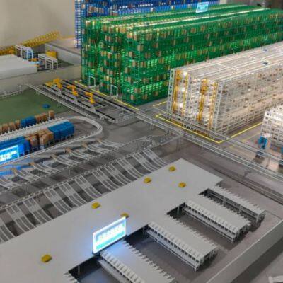 Завод по производству складских логистических песочных моделей