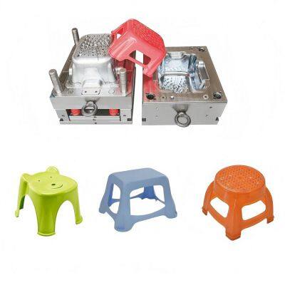 Safety Creating Colorful With Rounded Edges Sturdy Kids Baby Stools Durable Child-sized Stool Mold