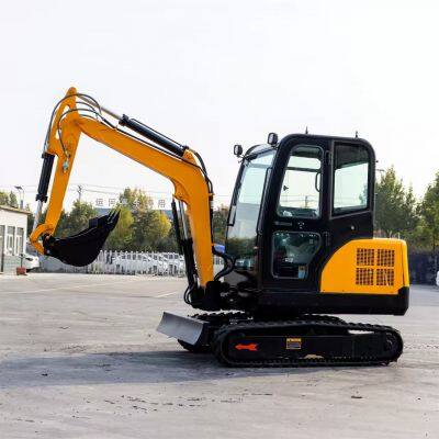 0.8 Ton Mini Digger With Blade and Bucket for Agricultural and Construction Use photo-5