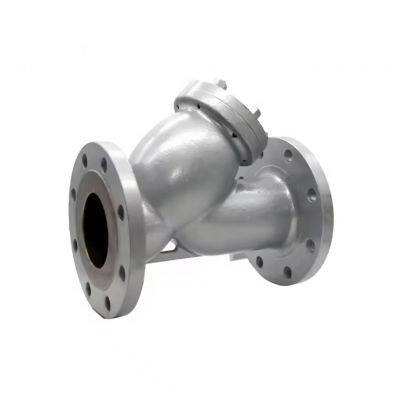 DN200 Cast Iron DI Flanged Ends Stainless Steel Filter Y Type Filter Y Strainer