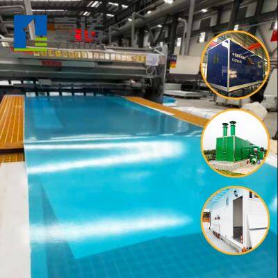 Fiberglass GRP Sheet Frp Panel for Dry Box Truck Body Panels Smooth Surface Inner Wall Panel for Van Caravan Anti Slip FRP Panel