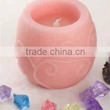 carved LED candles