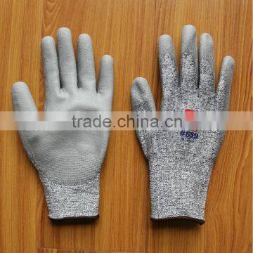 cut resistant pu dipped working gloves china