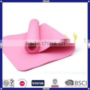 Customized Portable Colorful PVC Material Pilates Mat