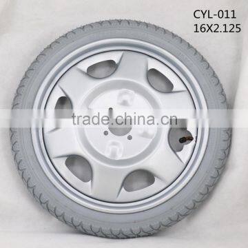 forming PU High Performance electric wheelchair disable power bike tyre 16X2.125                        
                                                                                Supplier's Choice