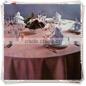 Upscale Hotel Dining Table Cloth Jacquard Table Cloth photo-6