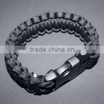 Fashion Stainless Steel Gold Clasp 550 Glow-in-the-dark Paracord Bracelet photo-3