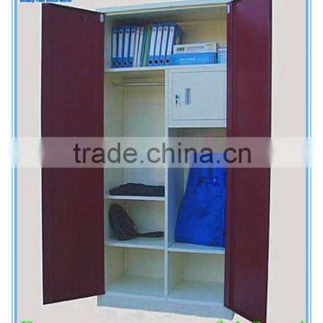 Indian design hot selling metal bedroom wardrobe