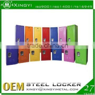 made in china kids metal locker room furniture /pink metal lockersmini kids steel locker/child furniture