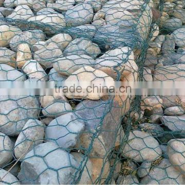 hexagonal galvanized wire mesh gabion