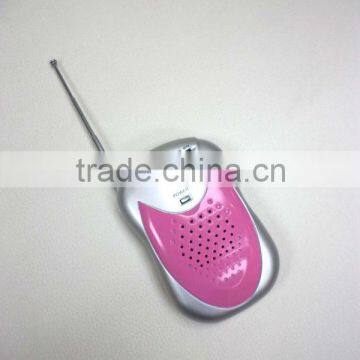 Promotional Ultra Slim Pocket am fm Radio
