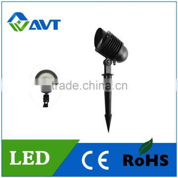 Energy Saving commercial Decorative led garden light pole 3W -9W CE Aluminum