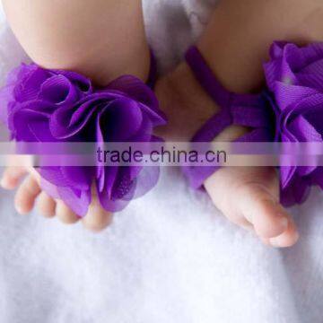 Lovely Baby Barefoot Sandals.hot Sale,gift 2014