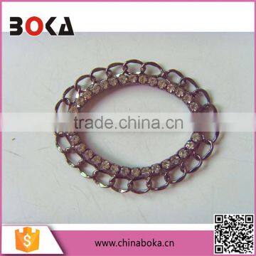 Gold supplier China custom name belt buckles