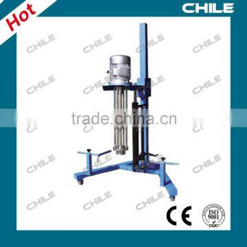 Pneumatic lifting high-shear small lab emulsifier for liquid