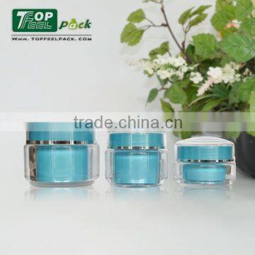2015 Popular 15g 30g 50g Plastic Essense Jar Plastic Serum Jar