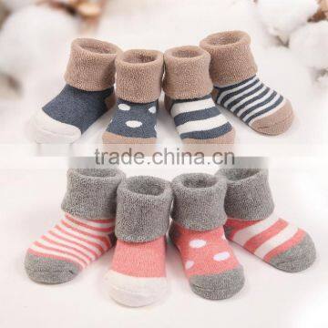 Baby Socks Size For: 0-6month, 6-12month,1-3years baby, 4pcs/set