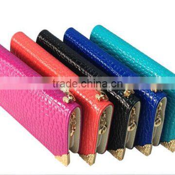 Korean hand long style ladies wallet hot sale women purse