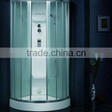 Steam room with satin sliver aluminum frame (DZ950F6)