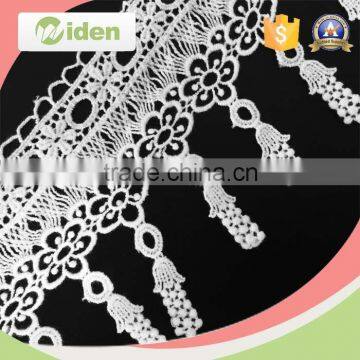 Geometric circle ornament cord lace fabric fringe chemical lace                        
                                                                                Supplier's Choice