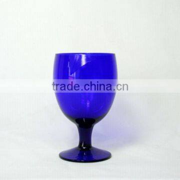 Color short stemmed wine glasses for home and party; Stemmed glass cup;glassware for tabletop