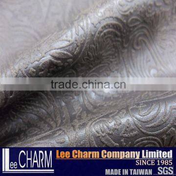 100% Polyester Leather-like Fabric for Interior Design photo-4