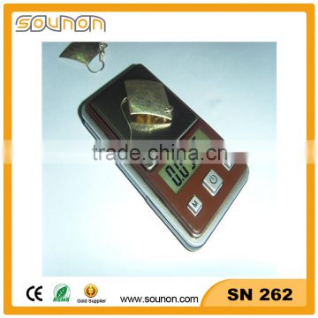 Sounon Hight Quality Pocket Weighing Scale, Digital Jewelry Pocket Scale from Factory, Pocket Mini Scale