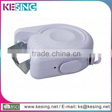 ABS shell and PVC line Single line plastic retractable clothesline