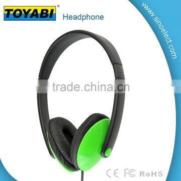 3.5mm music LED earphone strong bass earbuds headphones headset with MIC
