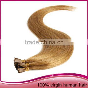2015 New Style High Quality Italian Glue i Tip 100% Virgin Indian Remy Hair Extensions photo-3