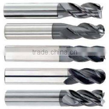 high quality CNC carbide end mills/milling cutters/milling tools/router bits/cutters for chambering