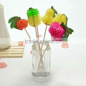 hot sell cocktail decorative wooden party picks