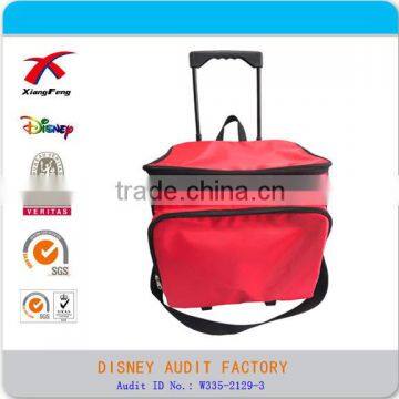 XFT-141001 New trolley picnic cooler bag with wheels