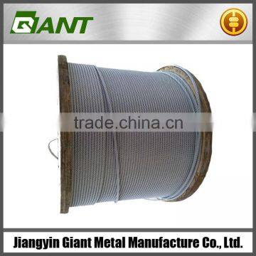 6x7+IWRC Ungalvanized Steel Wire Rope for Elevator Price photo-2