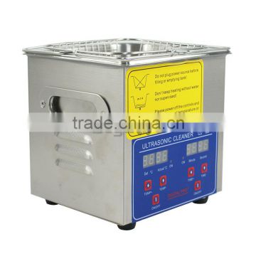 High Quality 2L Stainless Steel w/Timer Ultrasonic Cleaner Heater