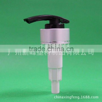 Body lotion liquid usage plastic screw pump ribbed closure 33/410