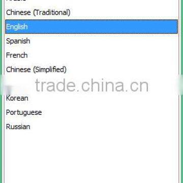 JWS001 POS Software Multi Language For Restaurant Retail Cloth Shop