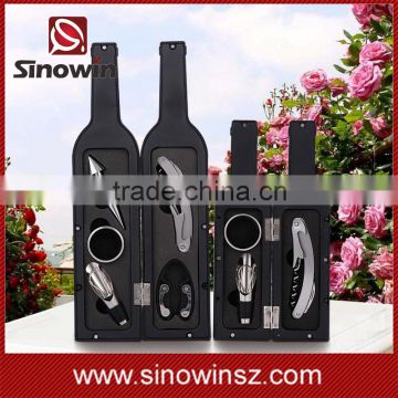 2016 Christmas Red Wine Bottle Box 5 Pieces Wine Opener Accessory Gift Sets