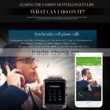 Bluetooth Intelligent Watch DM08 Smart Watch Phone Support Sim Card TF card Bluetooth 4.0 GSM Cellphone Watch