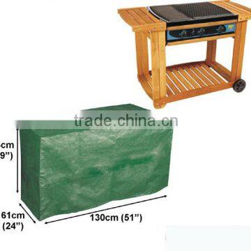 FC-124 waterproof Green PE BBQ cover BSCI