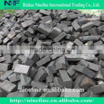 low sulfur carbon anode scrap for copper smelter