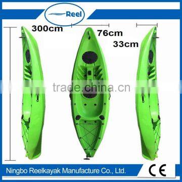 2016 hot sale sit On Top plastic fishing Boat speed angler