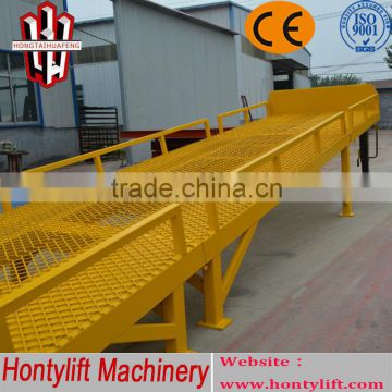 china supplier 8T CE used loading dock ramp/garage car ramp