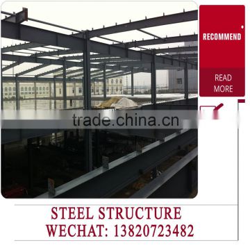 steel frame prefab warehouse shelf