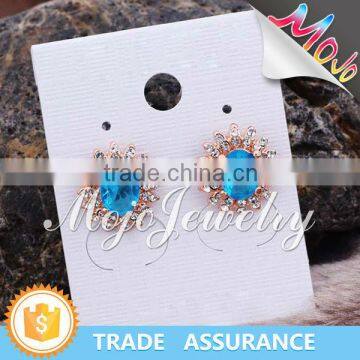 Yiwu Jewelry Factory High Quality Handmade Gemstone Earring for Wholesale