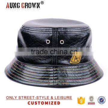 New Style Popular Leather Bucket Hat