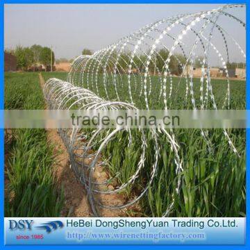 Trade Assurance Galvanized Razor Barbed Wire Mesh Fence