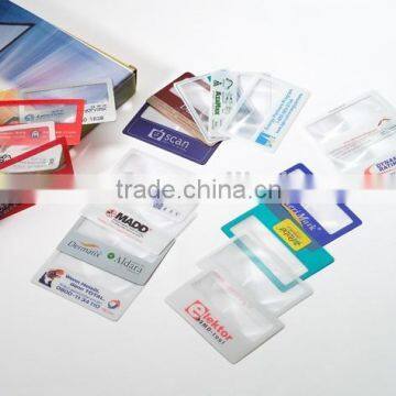Plastic Business Cards Promotional Magnifying Credit Card Magnifier photo-5